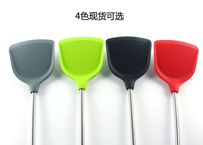硅膠鍋鏟安全嗎，硅膠鍋鏟高溫有毒嗎，硅膠鍋鏟可以下油鍋嗎