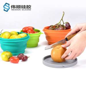硅膠折疊餐具